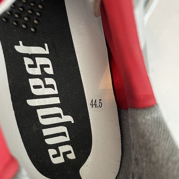 Suplest Supzero Sz 44.5 (US 11.5) Carbon Racing Cycling Road Shoe White 3-bolt - Picture 14 of 16